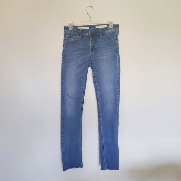 Anthropologie Pilcro & the Letterpress Slim Straight Jeans Size 26 - Picture 2 of 9